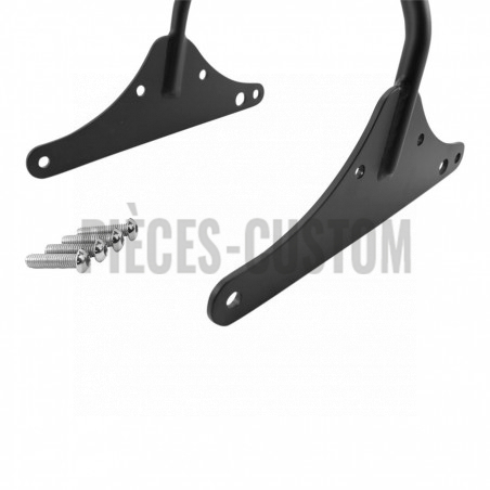 Sissy bar Tc Bros Noir 52cm pour Dyna de 2002 à 2005