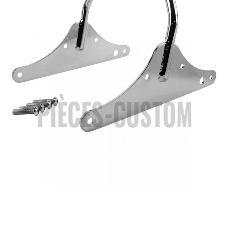 Sissy bar Tc Bros Chrome 52cm pour Dyna de 2002 à 2005