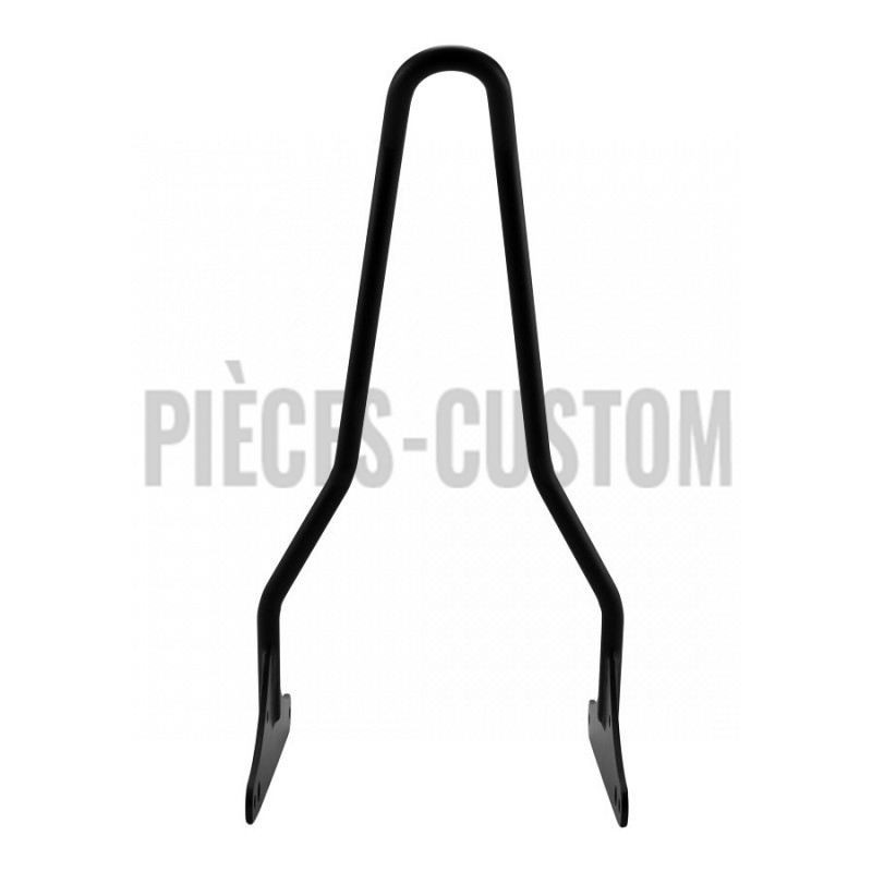 Sissy bar Tc Bros Noir 52cm Kickback pour Dyna de 2002 à 2005