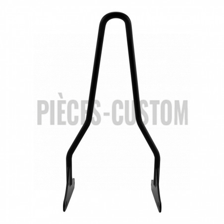 Sissy bar Tc Bros Noir 52cm Kickback pour Dyna de 2002 à 2005