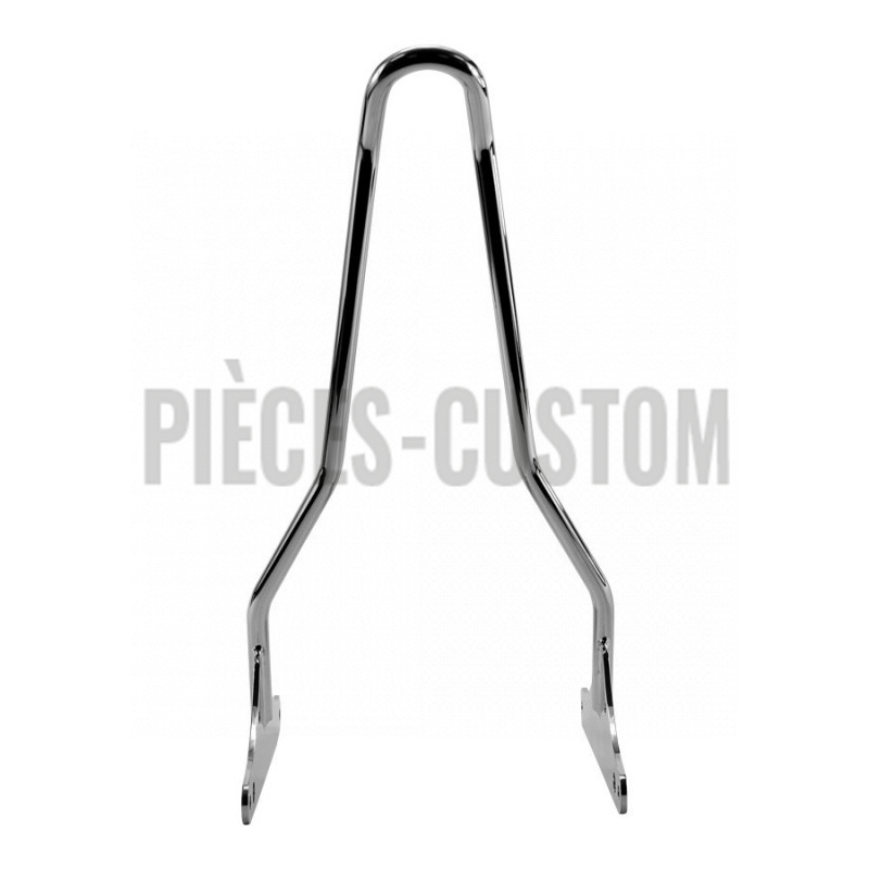 Sissy bar Tc Bros Chrome 52cm Kickback pour Dyna de 2002 à 2005
