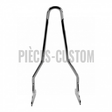 Sissy bar Tc Bros Chrome 52cm Kickback pour Dyna de 2002 à 2005