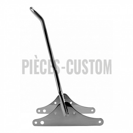 Sissy bar Tc Bros Chrome 52cm Kickback pour Dyna de 2002 à 2005