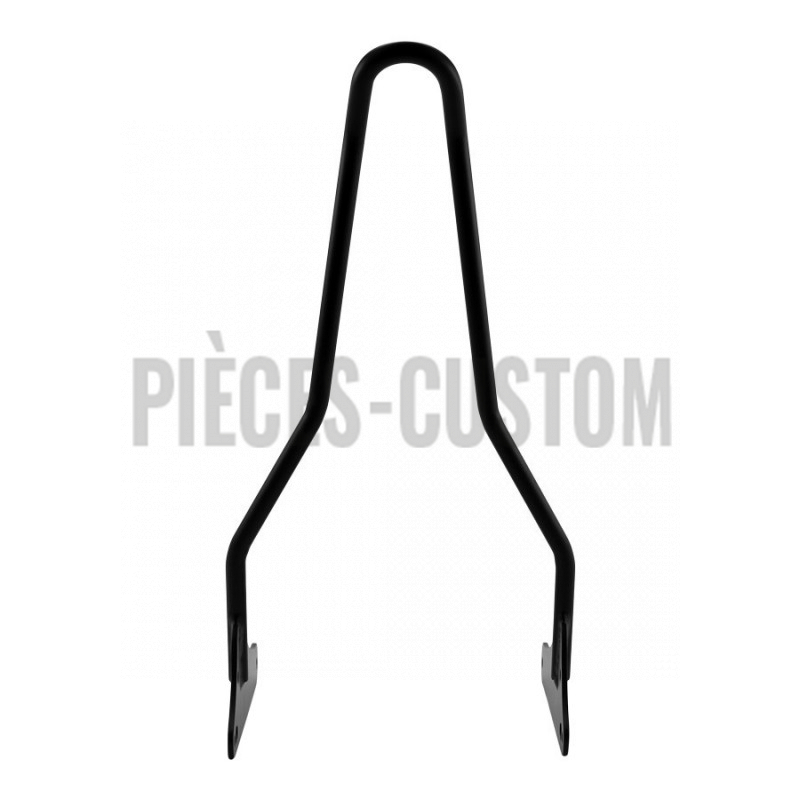 Sissy bar Tc Bros Noir 51cm Kickback pour Dyna de 2006 à 2017