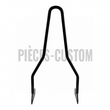 Sissy bar Tc Bros Noir 51cm Kickback pour Dyna de 2006 à 2017