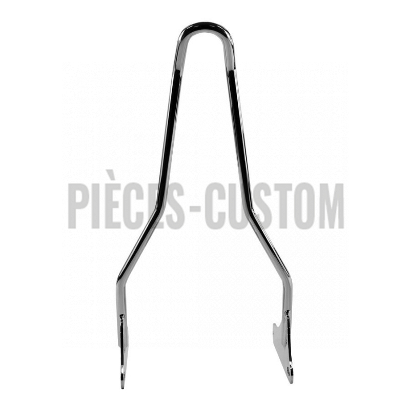 Sissy bar Tc Bros Chrome 51cm Kickback pour Dyna de 2006 à 2017