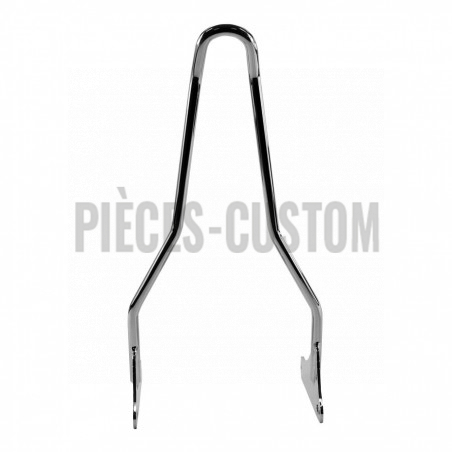 Sissy bar Tc Bros Chrome 51cm Kickback pour Dyna de 2006 à 2017