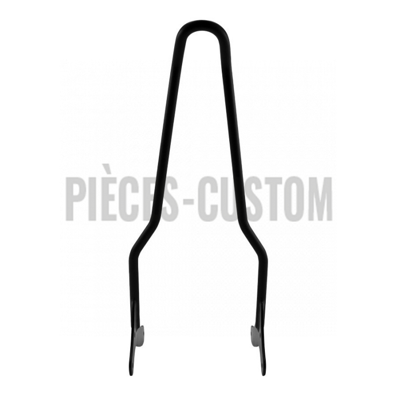 Sissy bar Tc Bros Noir 54cm Kickback pour Sportster XL de 1994 à 2003