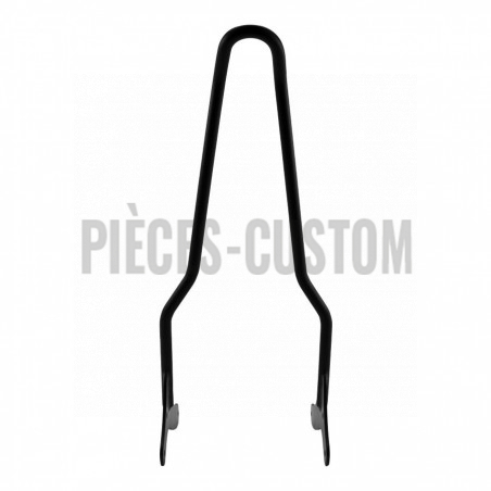 Sissy bar Tc Bros Noir 54cm Kickback pour Sportster XL de 1994 à 2003