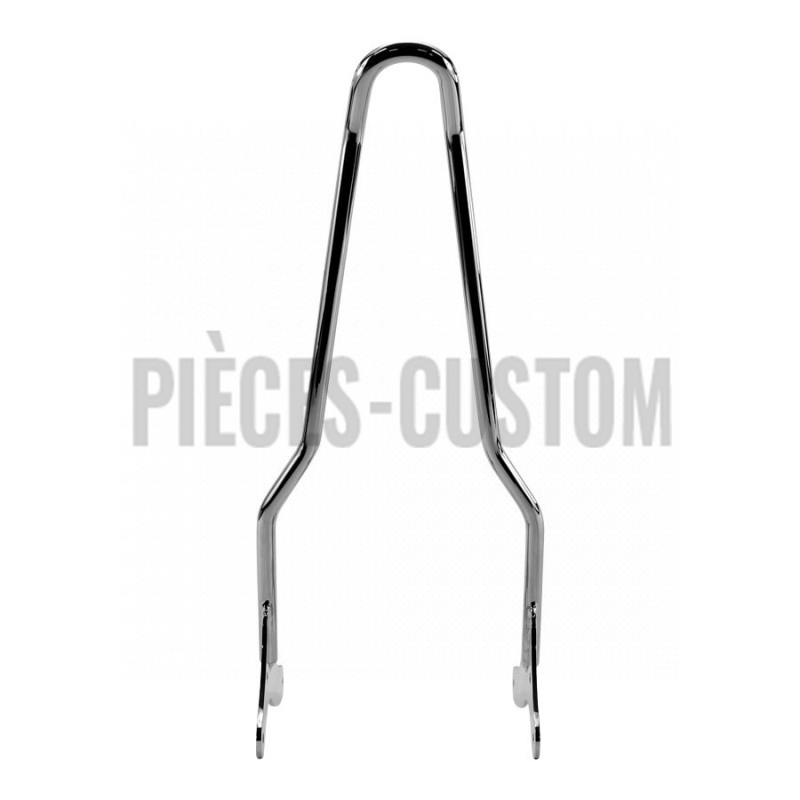 Sissy bar Tc Bros Chrome 54cm Kickback pour Sportster XL de 1994 à 2003