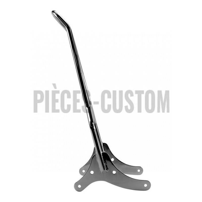 Sissy bar Tc Bros Chrome 54cm Kickback pour Sportster XL de 1994 à 2003