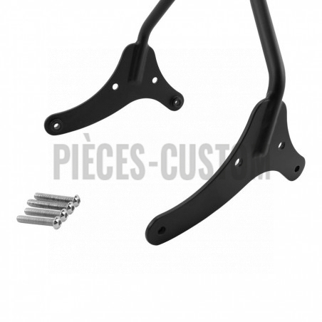 Sissy bar Tc Bros Noir 52cm pour Sportster XL de 2004 à 2015