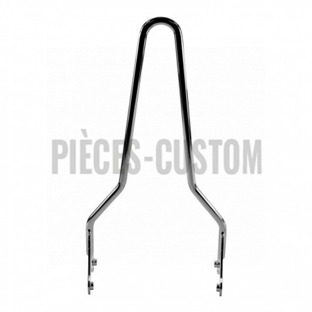 Sissy bar Tc Bros Chrome 52cm pour Sportster XL de 2004 à 2015