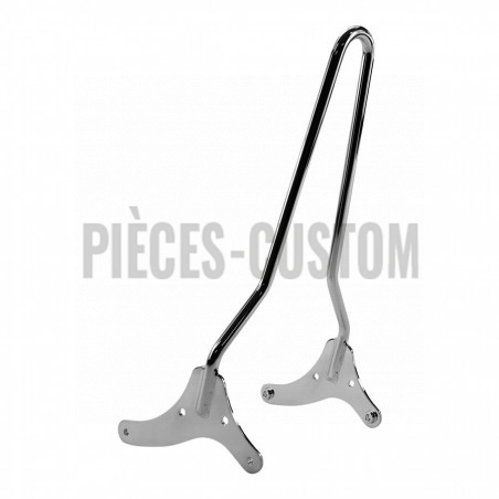 Sissy bar Tc Bros Chrome 52cm pour Sportster XL de 2004 à 2015