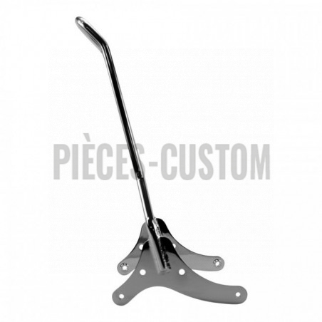 Sissy bar Tc Bros Chrome 51cm Kickback pour Sportster XL de 2004 à 2015