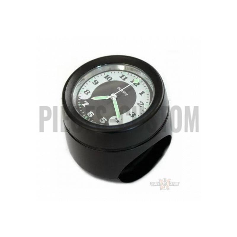 Montre noire pour guidon de 32mm