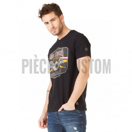 T-shirt Von Dutch Gas Noir
