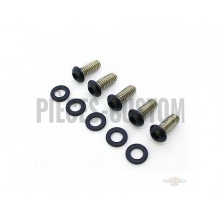 Kit-visserie-noir-pour-trappe-embrayage-pour-Dyna-Softail-et-Touring-de-1999-à-2021