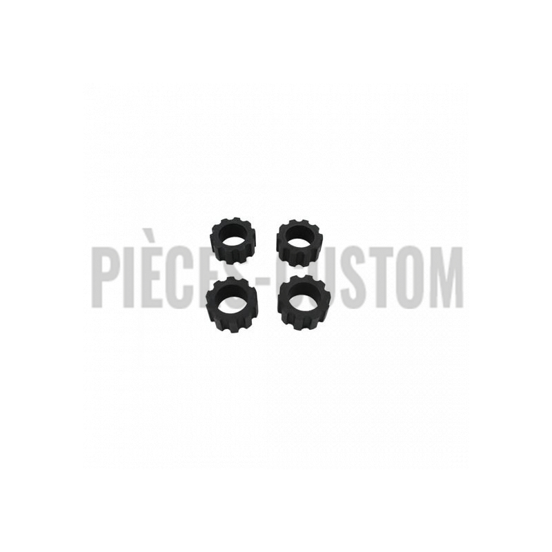Set de caoutchoucs de risers pour Softail FLSTS de 1997 à 2017