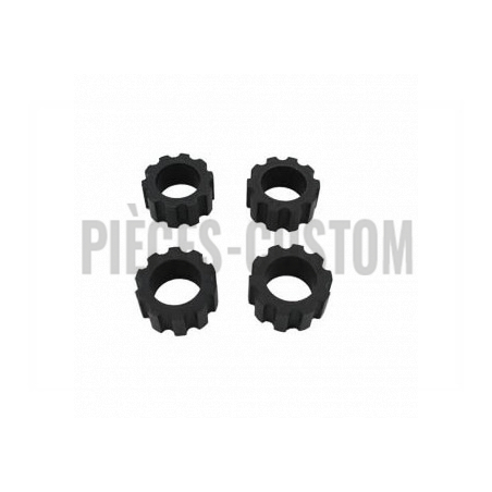 Set de caoutchoucs de risers pour Softail FLSTS de 1997 à 2017