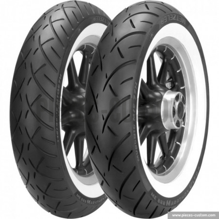 Pneu avant Metzeler ME888 Marathon flanc blanc MT90 B 16