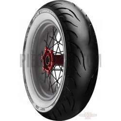 Pneu arrière Avon Cobra chrome MT 90 B 16 74H à flanc blanc