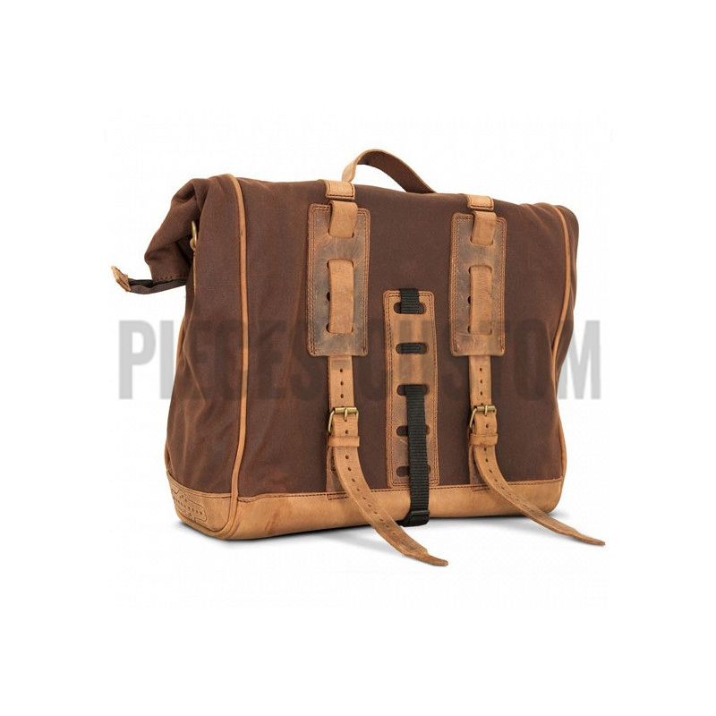Sacoche Old Chopper LongRide Marron 42 x 30 x 15 cm