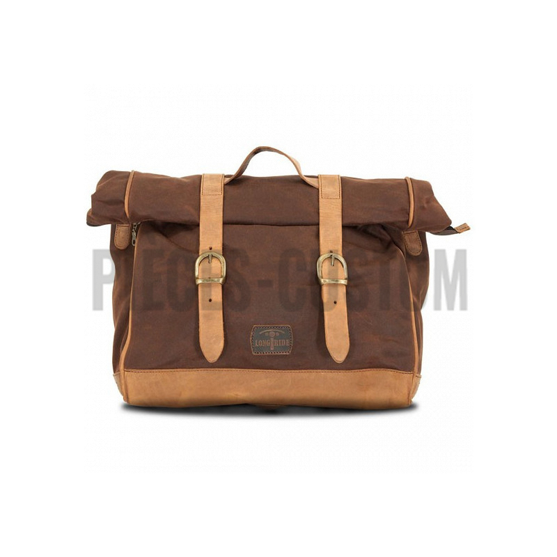 Sacoche Old Chopper LongRide Marron 42 x 30 x 15 cm