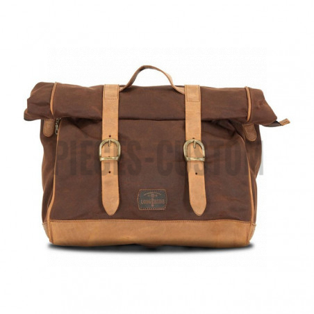 Sacoche Old Chopper LongRide Marron 42 x 30 x 15 cm