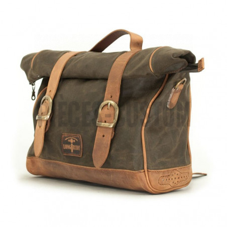 Sacoche Old Chopper LongRide Kaki 34 x 28 x 12 cm