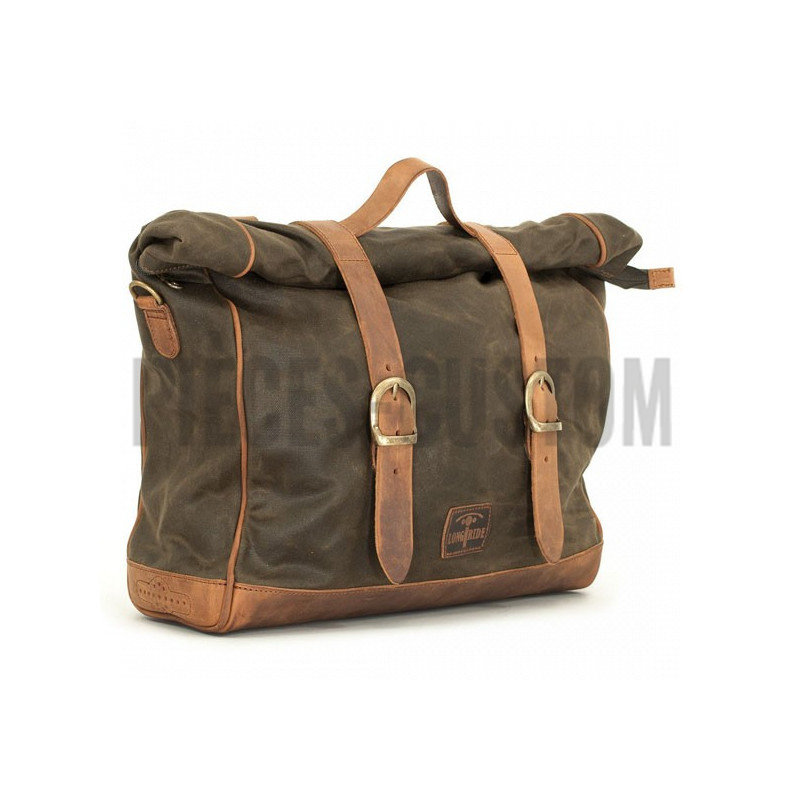 Sacoche Old Chopper LongRide Kaki 42 x 30 x 15 cm