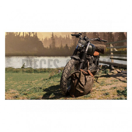 Sacoche Old Chopper LongRide Kaki 42 x 30 x 15 cm