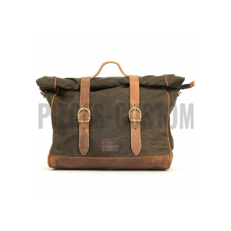 Sacoche Old Chopper LongRide Kaki 42 x 30 x 15 cm