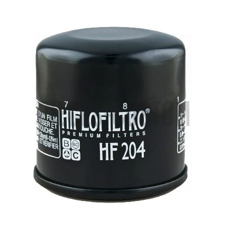 Filtre à huile noir