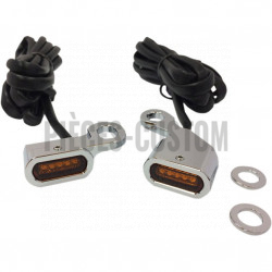 Clignotants-Led-Chrome-lentille-ambrée