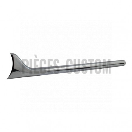 Embout-d-échappement-Fishtail-chromé