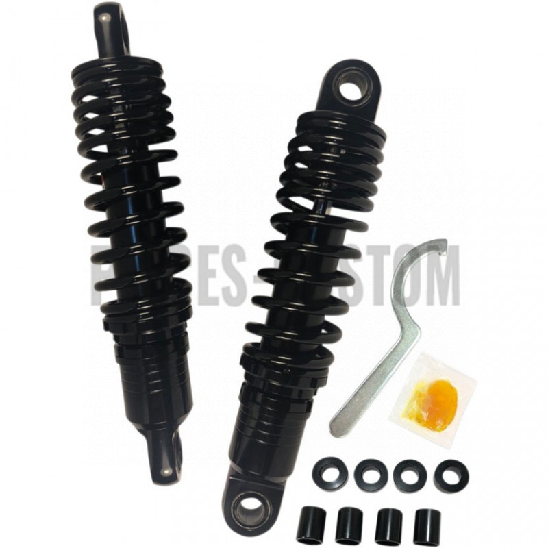 Amortisseur-Premium-11"-Noir-pour-Sportster-XL-de-1986-à-2003