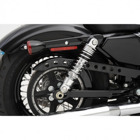 Amortisseurs premium 10.5" chrome pour Dyna FXD et FXDWG de 1999 à 2017