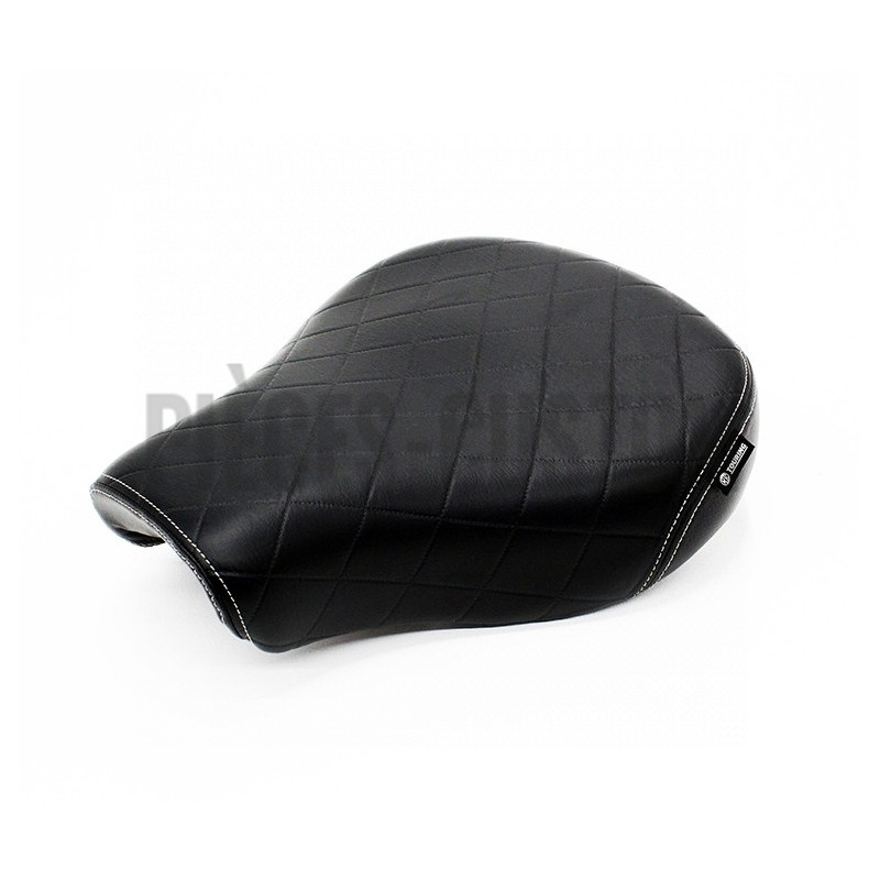 Selle touring classic pilote noir pour Royal Enfield Classic 500