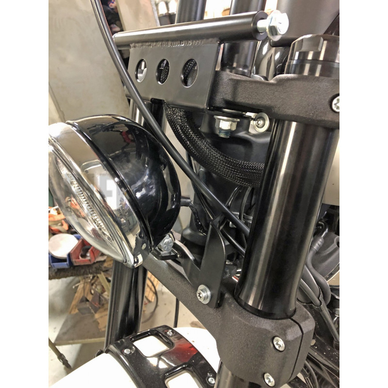 Kit fixation pare-brise T-Sport pour Dyna Fat Bob de 2018 à 2019