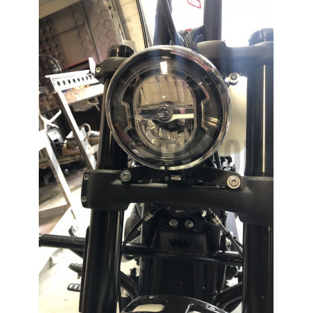 Support de conversion de phare pour Softail Fat Bob de 2018 à 2019