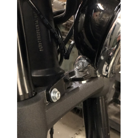 Support de conversion de phare pour Softail Fat Bob de 2018 à 2019