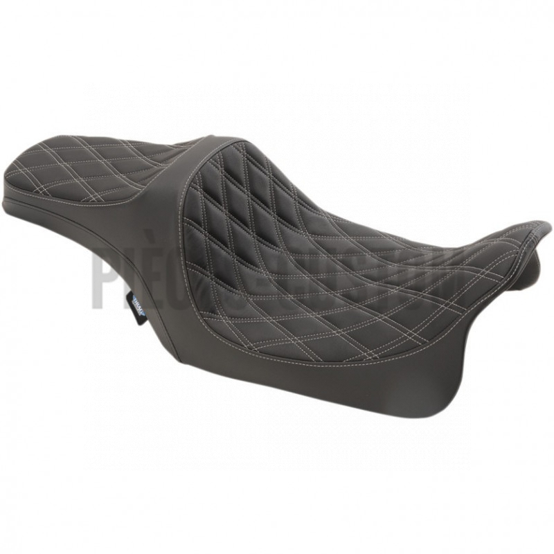 Selle-Predator-III-modèle-Double-diamond-fils-Silver