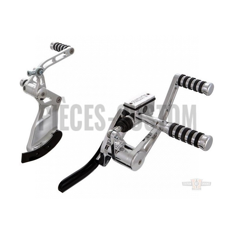 Commandes avancées Rick's Poli modèles O-Ring pour Softail M8 de 2018 à 2019