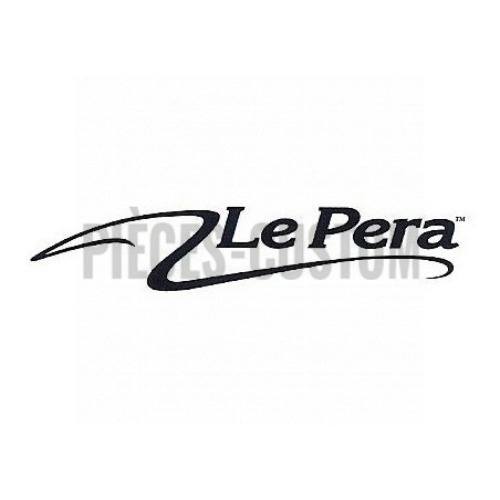 Selle LePera Kickflip Basket Wave pour Sportster de 2004 à 2006 et 2010 à 2019