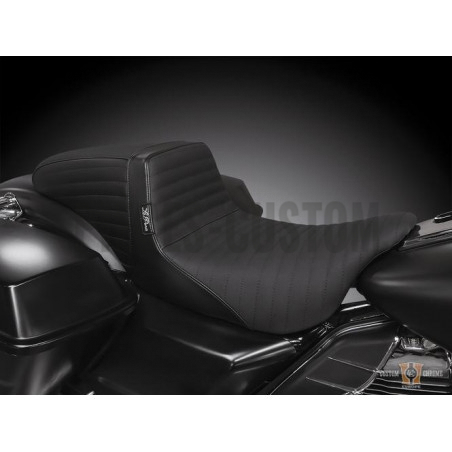 Selle LePera Kickflip Pleated Gripp pour Touring de 2008 à 2019