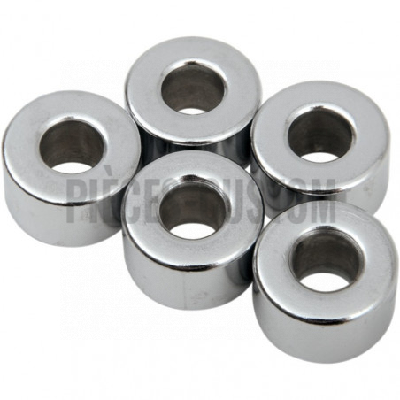 Entretoise-chromée-1/4"-x-3/8"