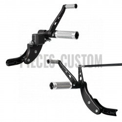 Commandes avancées Thunderbike base alu pour Softail M8 de 2018 à 2019