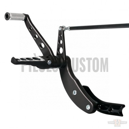Commandes avancées Thunderbike reposes-pieds Drilled pour Softail M8 de 2018 à 2019
