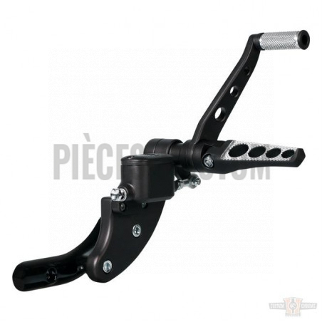 Commandes avancées Thunderbike reposes-pieds Drilled pour Softail M8 de 2018 à 2019